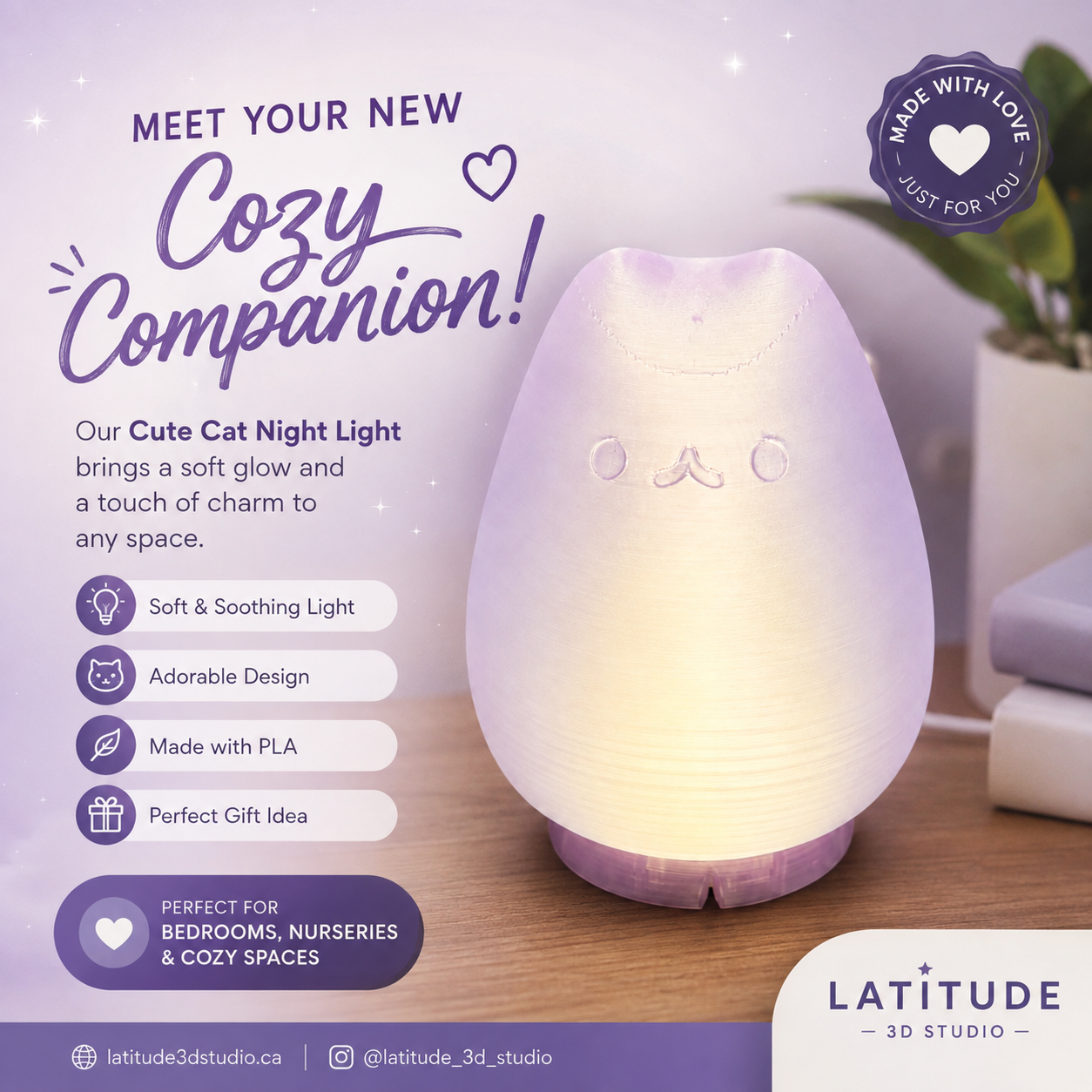 Cat Night Light