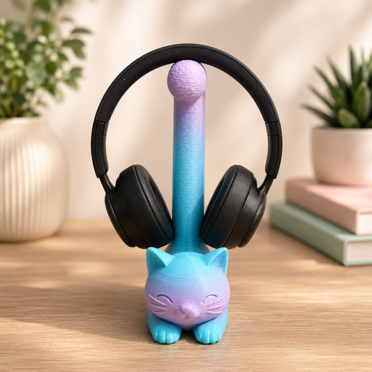 Cat Headphone Holder