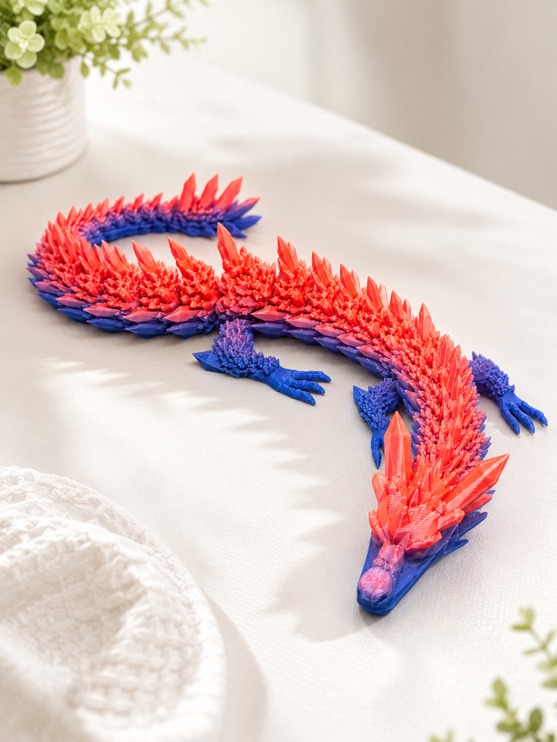 Articulated Crystal Dragon