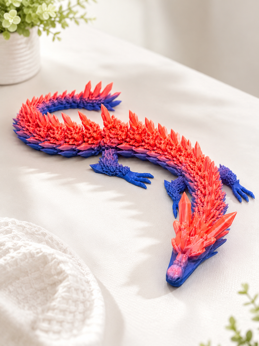 Articulated Crystal Dragon