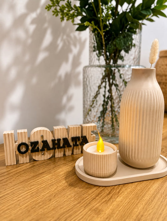 Small Custom Family Name Décor Set